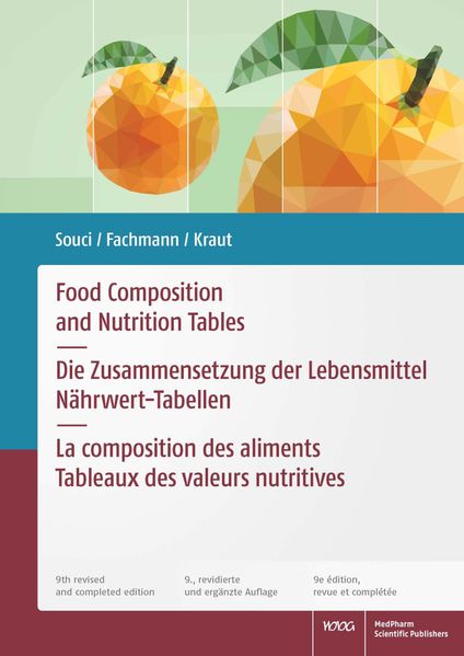 Produktbild: Food Composition and Nutrition Tables | Petra Steinhaus