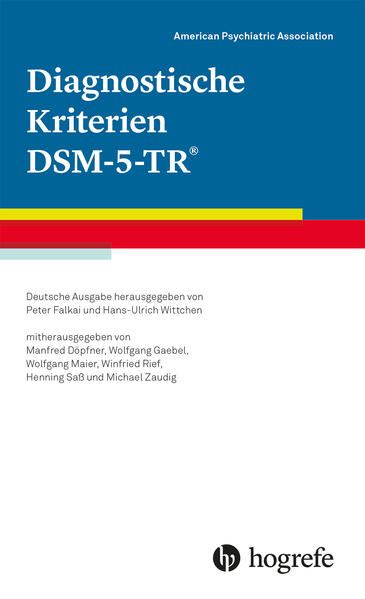 Produktbild: Diagnostische Kriterien DSM-5-TR® | American Psychiatric Association - APA
