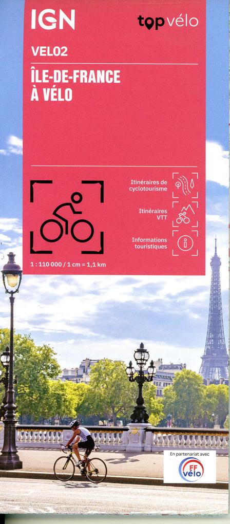 Produktbild: L'Île de France à Vélo