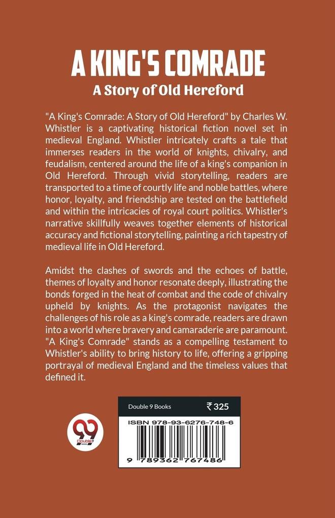 Weitere Ansicht: A King's Comrade A Story of Old Hereford | Charles W. Whistler