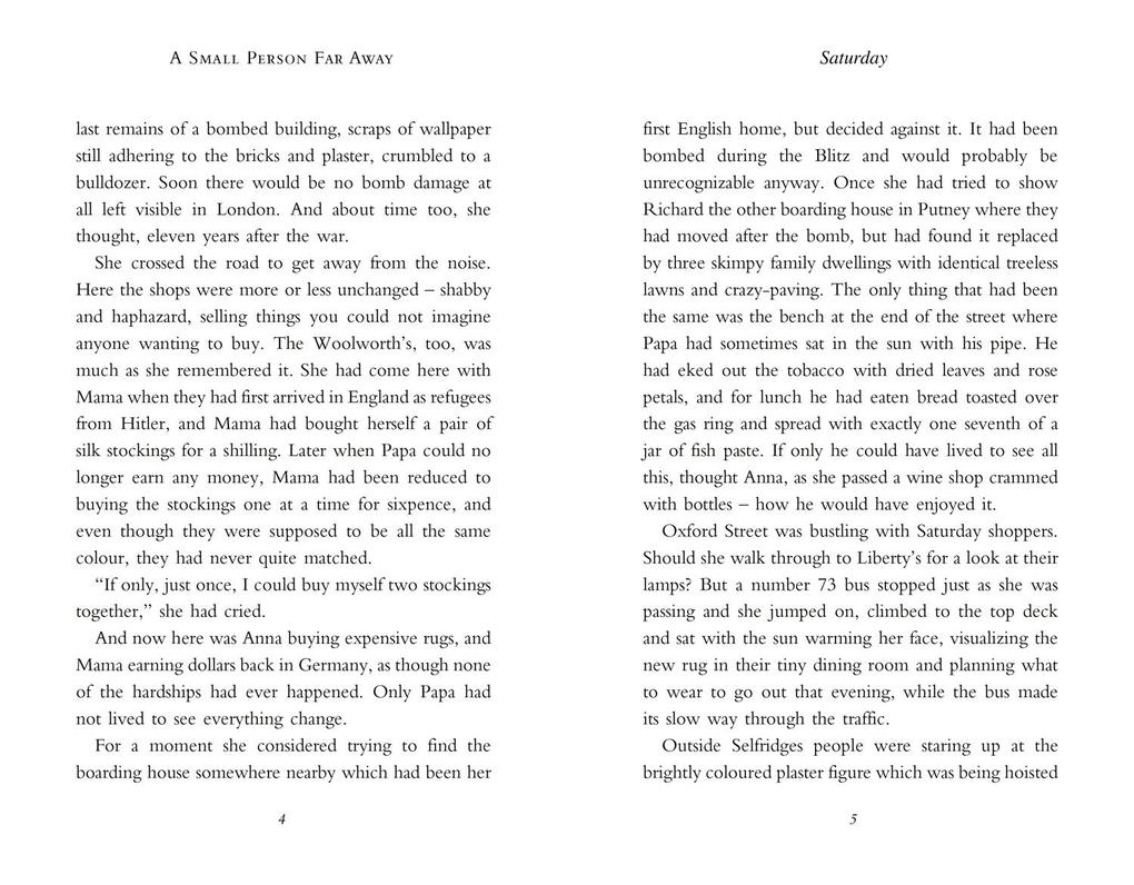 Weitere Ansicht: A Small Person Far Away | Judith Kerr