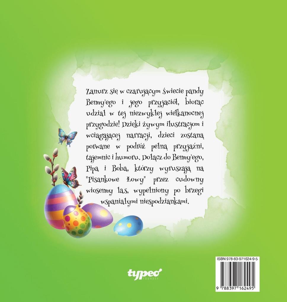 Weitere Ansicht: Panda Benny - Pisankowe owy | Typeo Foundry