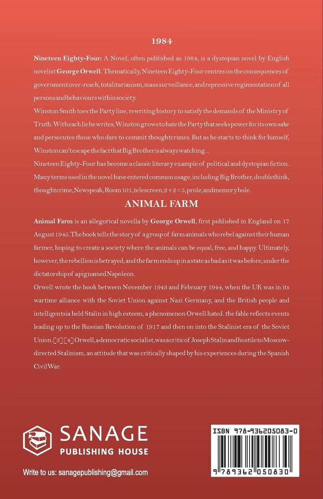 Weitere Ansicht: 1984 & Animal Farm (2In1) | George Orwell