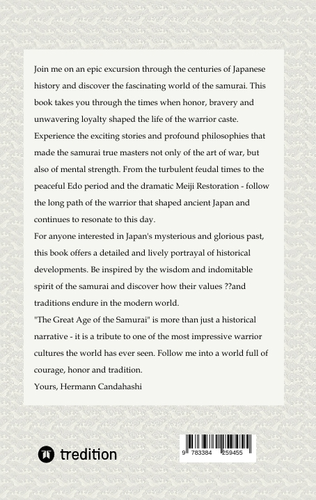 Weitere Ansicht: The great era of the samurai | Hermann Candahashi