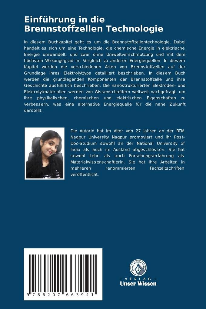Weitere Ansicht: Einführung in die Brennstoffzellen Technologie | Shabana Shaikh