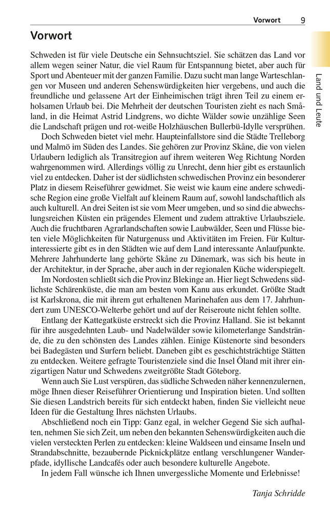 Weitere Ansicht: TRESCHER Reiseführer Südschweden | Tanja Schridde
