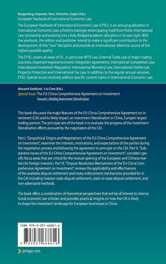 Weitere Ansicht: The EU-China Comprehensive Agreement on Investment