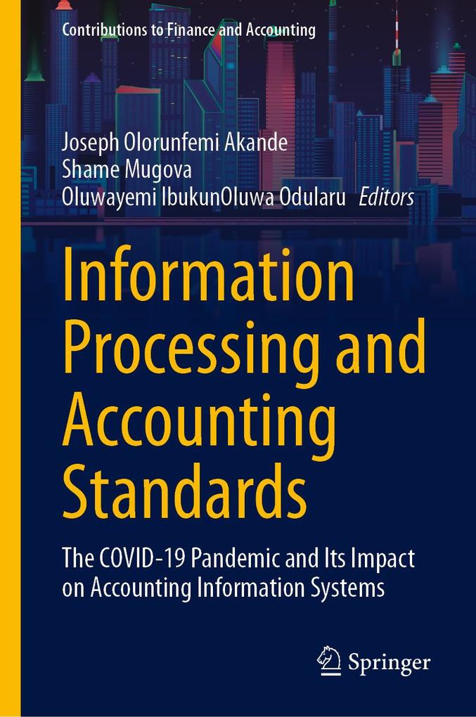 Produktbild: Information Processing and Accounting Standards