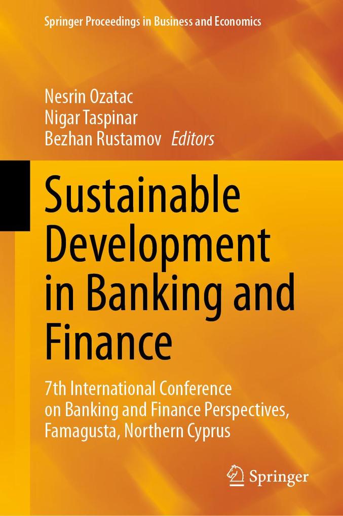 Produktbild: Sustainable Development in Banking and Finance