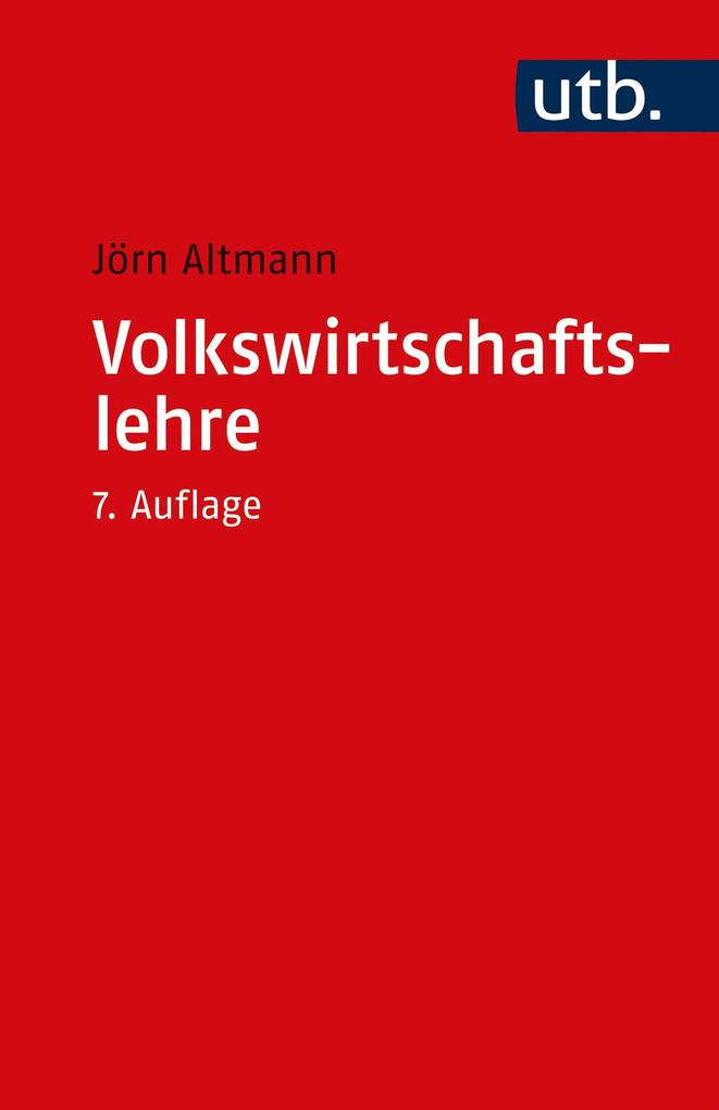 Produktbild: Volkswirtschaftslehre | Jörn Altmann