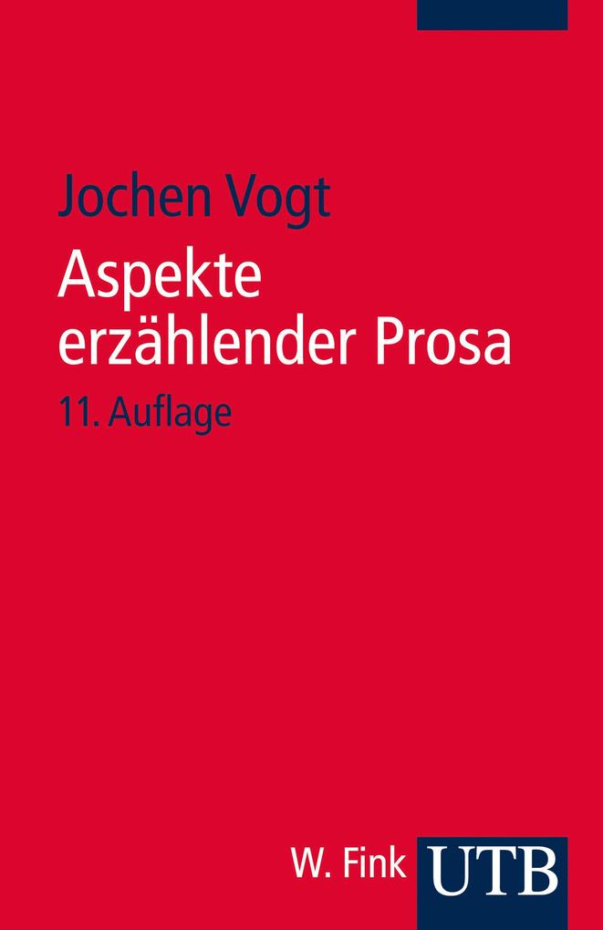 Produktbild: Aspekte erzählender Prosa | Jochen Vogt