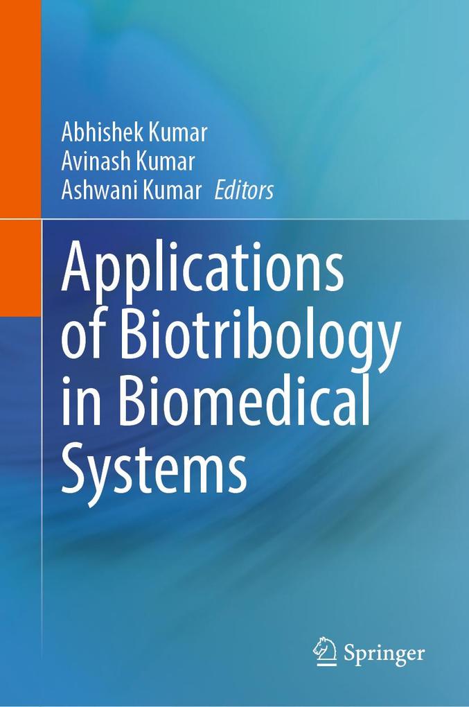 Produktbild: Applications of Biotribology in Biomedical Systems