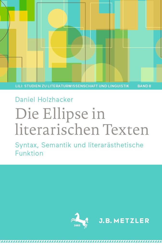 Produktbild: Die Ellipse in literarischen Texten | Daniel Holzhacker