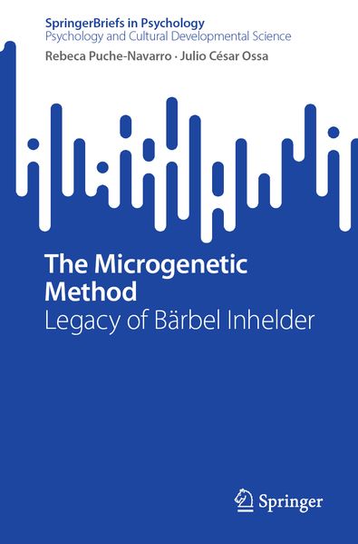 Produktbild: The Microgenetic Method | Rebeca Puche-Navarro, Julio César Ossa