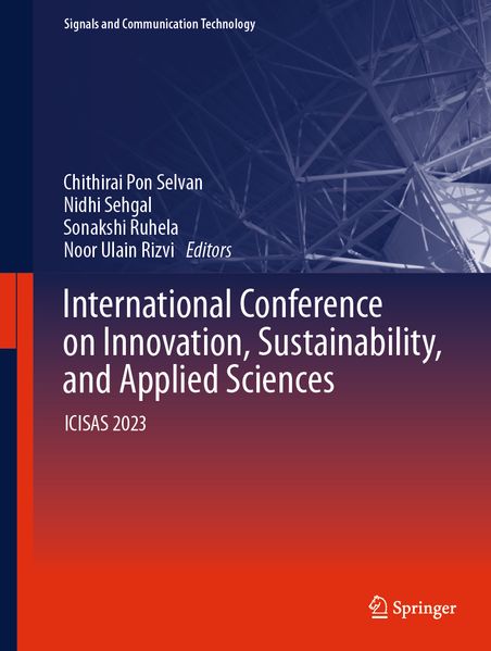 Produktbild: International Conference on Innovation, Sustainability, and Applied Sciences