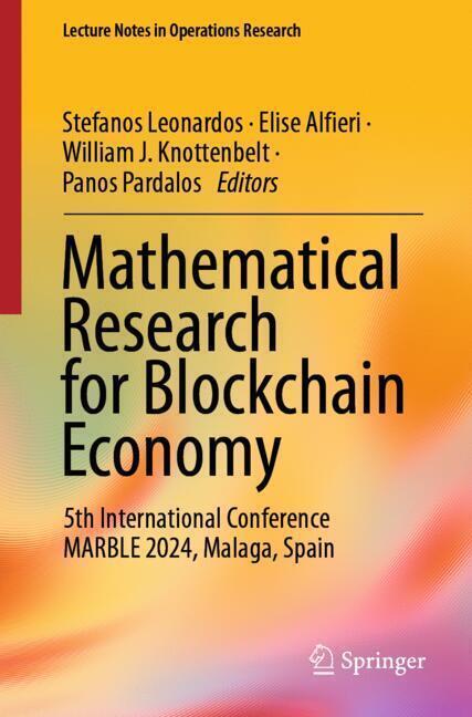 Produktbild: Mathematical Research for Blockchain Economy