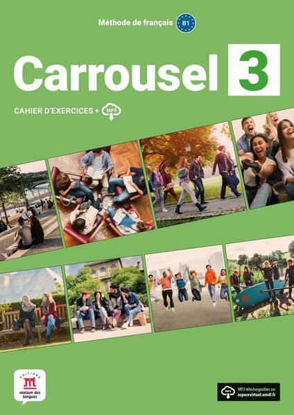 Produktbild: Carrousel 3. Cahier d'exercices avec ressources numériques