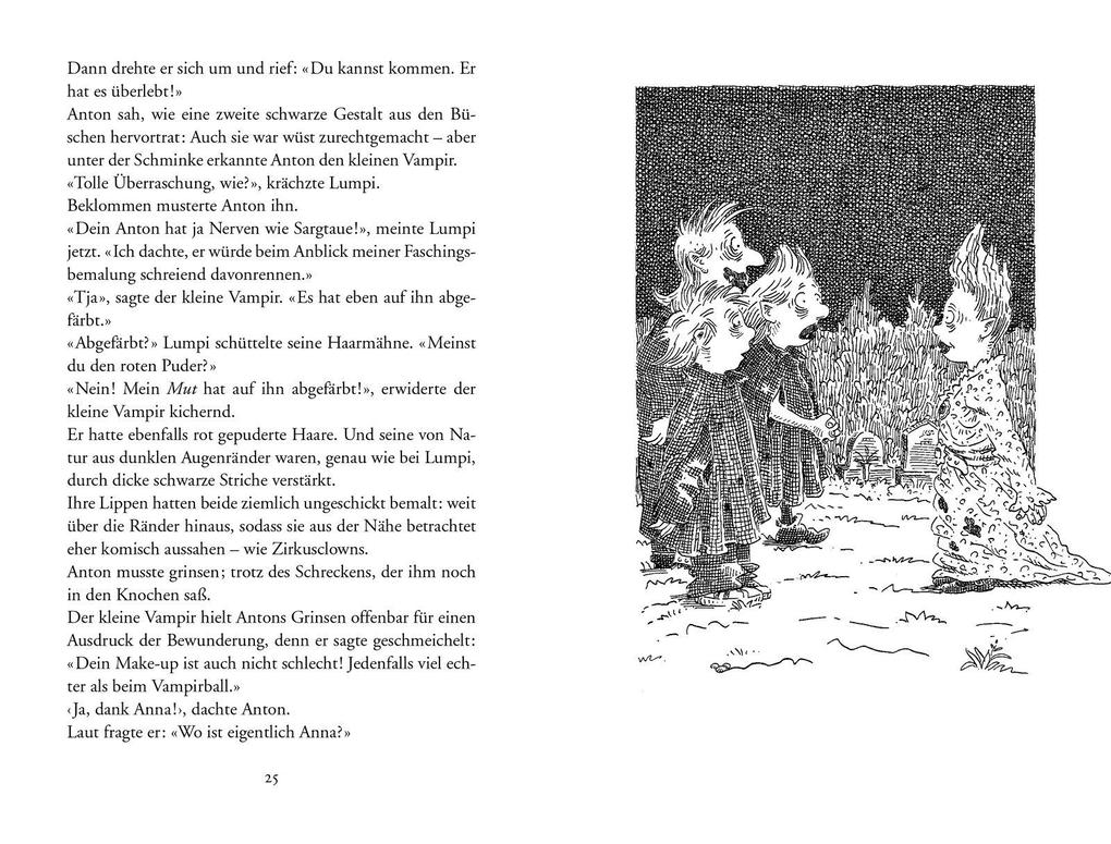 Weitere Ansicht: Der kleine Vampir in der Höhle des Löwen | Angela Sommer-Bodenburg