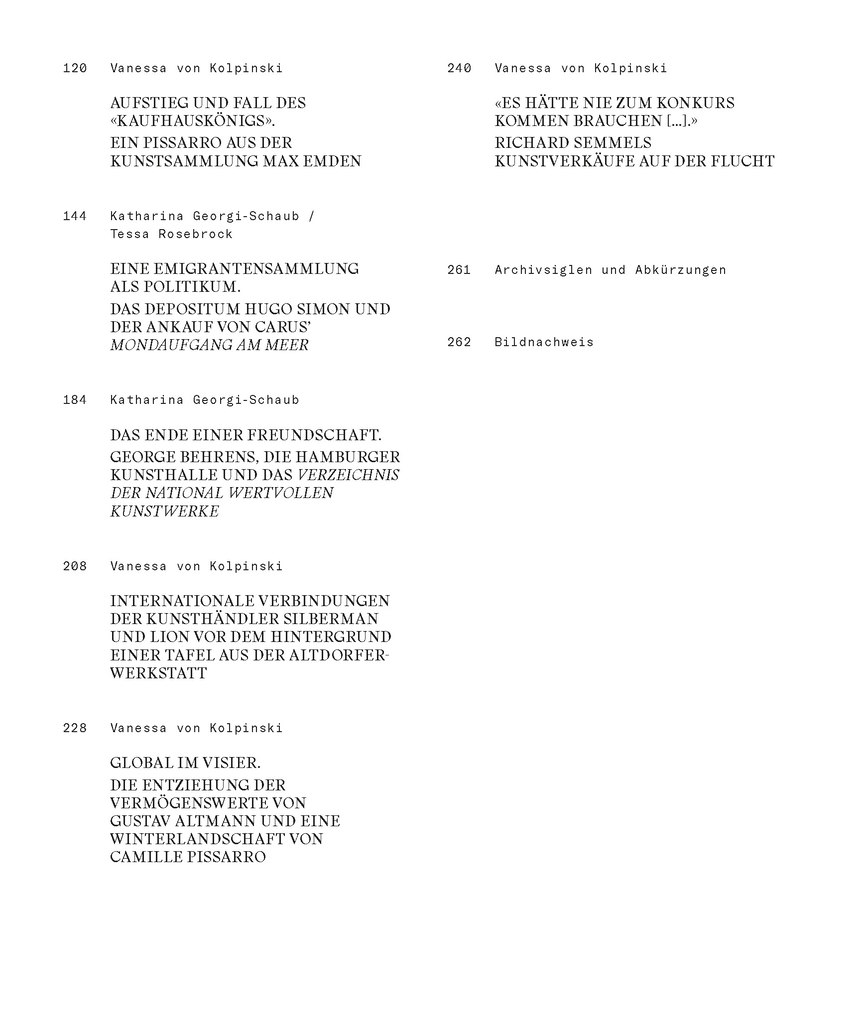 Weitere Ansicht: OFFENE FRAGEN. Kunstwerke - Erwerbungen - Schicksale