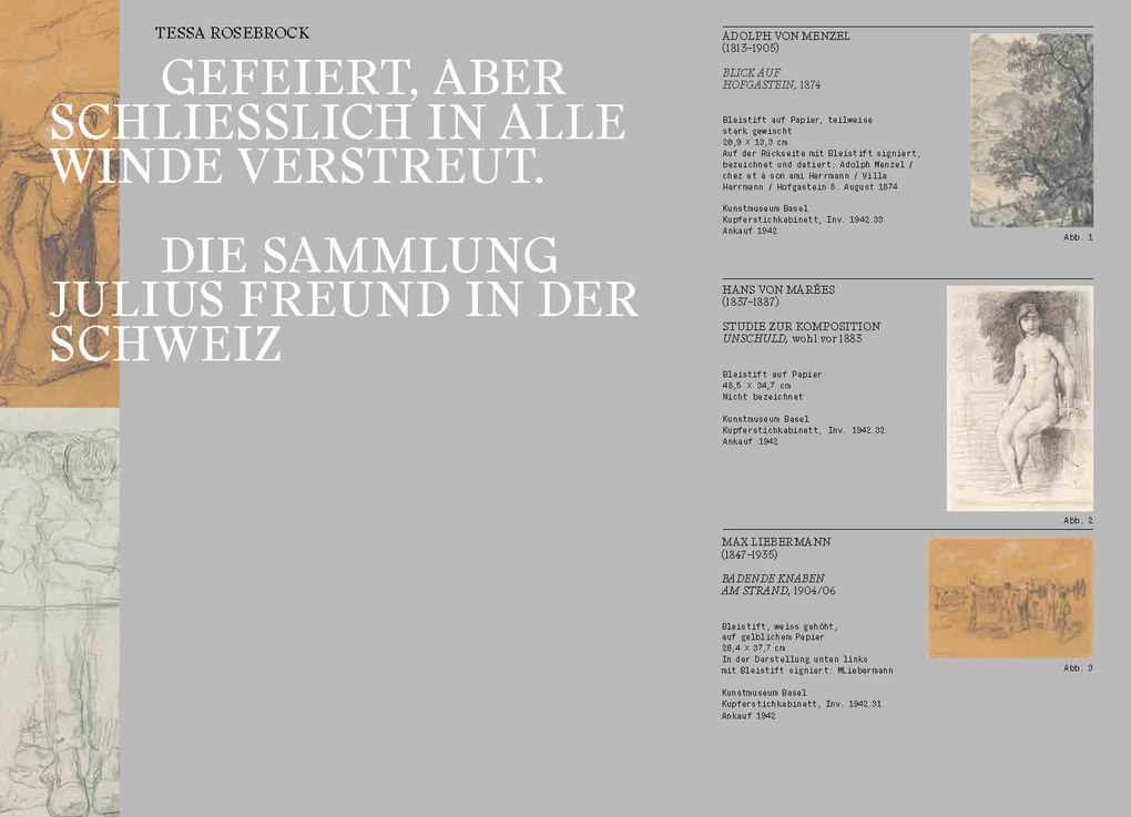 Weitere Ansicht: OFFENE FRAGEN. Kunstwerke - Erwerbungen - Schicksale