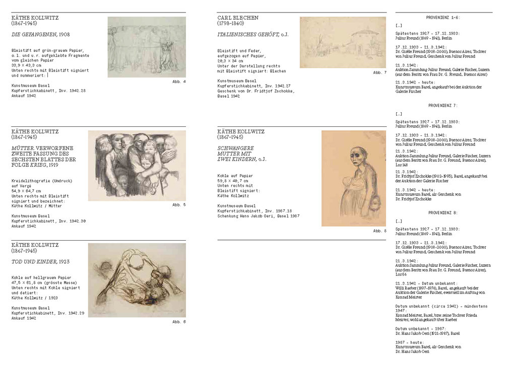 Weitere Ansicht: OFFENE FRAGEN. Kunstwerke - Erwerbungen - Schicksale