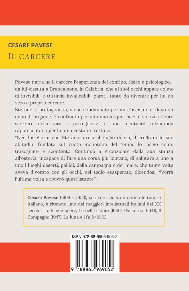 Weitere Ansicht: IL CARCERE | Cesare Pavese