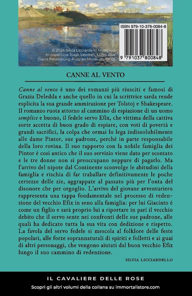 Weitere Ansicht: Canne al vento | Grazia Deledda