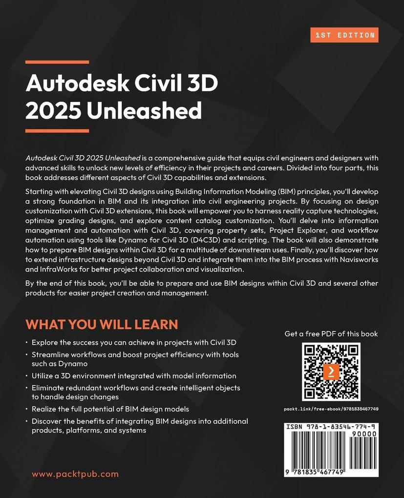 Weitere Ansicht: Autodesk Civil 3D 2025 Unleashed | Stephen Walz, Tony Sabat