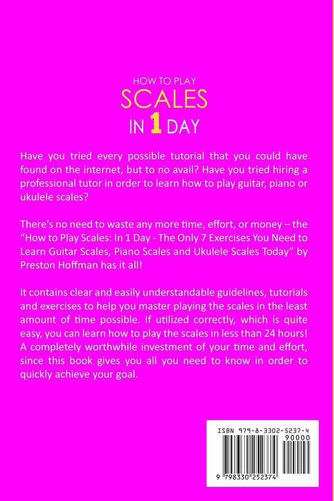 Weitere Ansicht: How to Play Scales | Preston Hoffman
