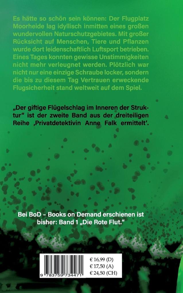 Weitere Ansicht: Der giftige Flügelschlag im Inneren der Struktur | Bàra Wiebke Grollius