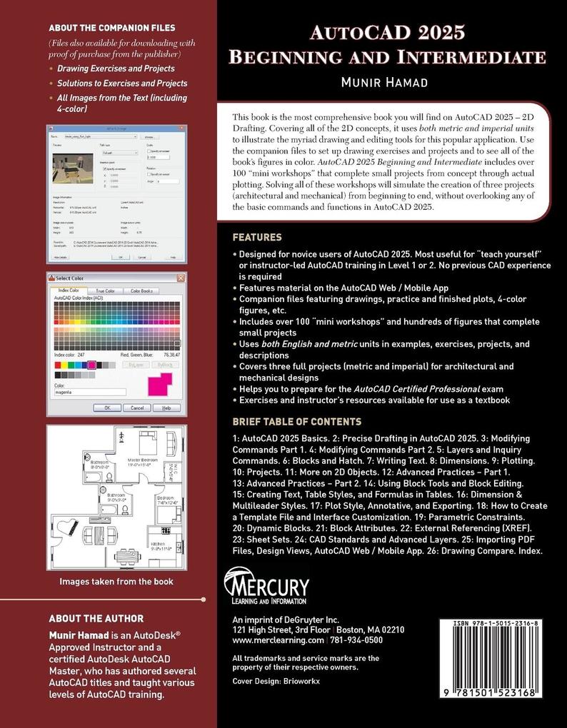 Weitere Ansicht: AutoCAD 2025 Beginning and Intermediate | Munir Hamad