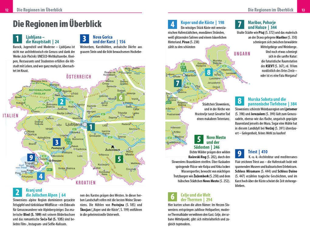 Weitere Ansicht: Reise Know-How Reiseführer Slowenien mit Triest | Daniela Schetar, Friedrich Köthe