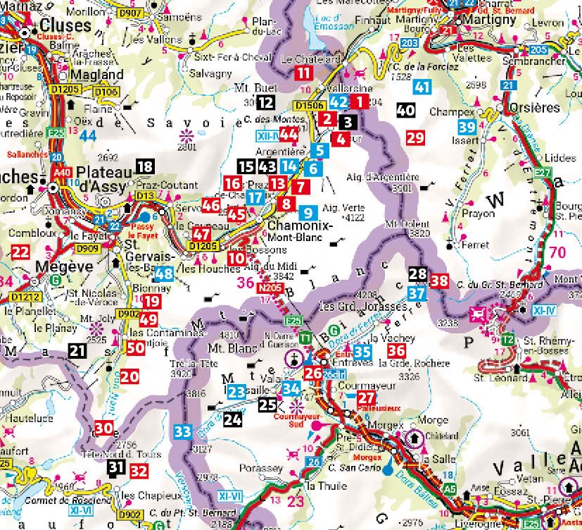 Weitere Ansicht: Rund um den Mont Blanc | Hartmut Eberlein