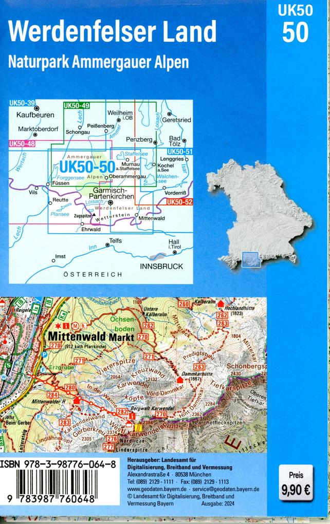 Weitere Ansicht: UK50-50 Werdenfelser Land
