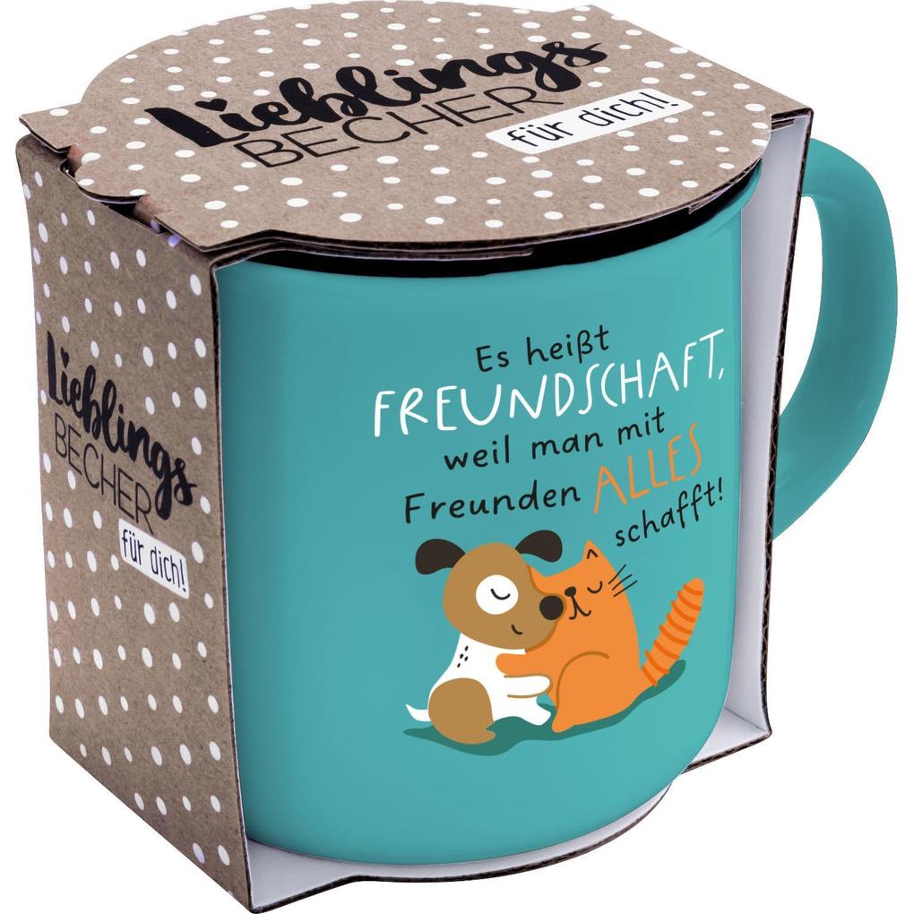 Weitere Ansicht: GRUSS & CO Becher Motiv Freundschaft