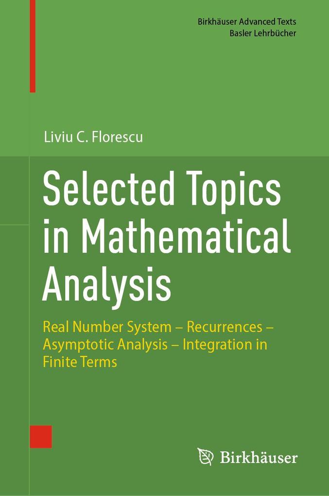 Produktbild: Selected Topics in Mathematical Analysis | Liviu C. Florescu