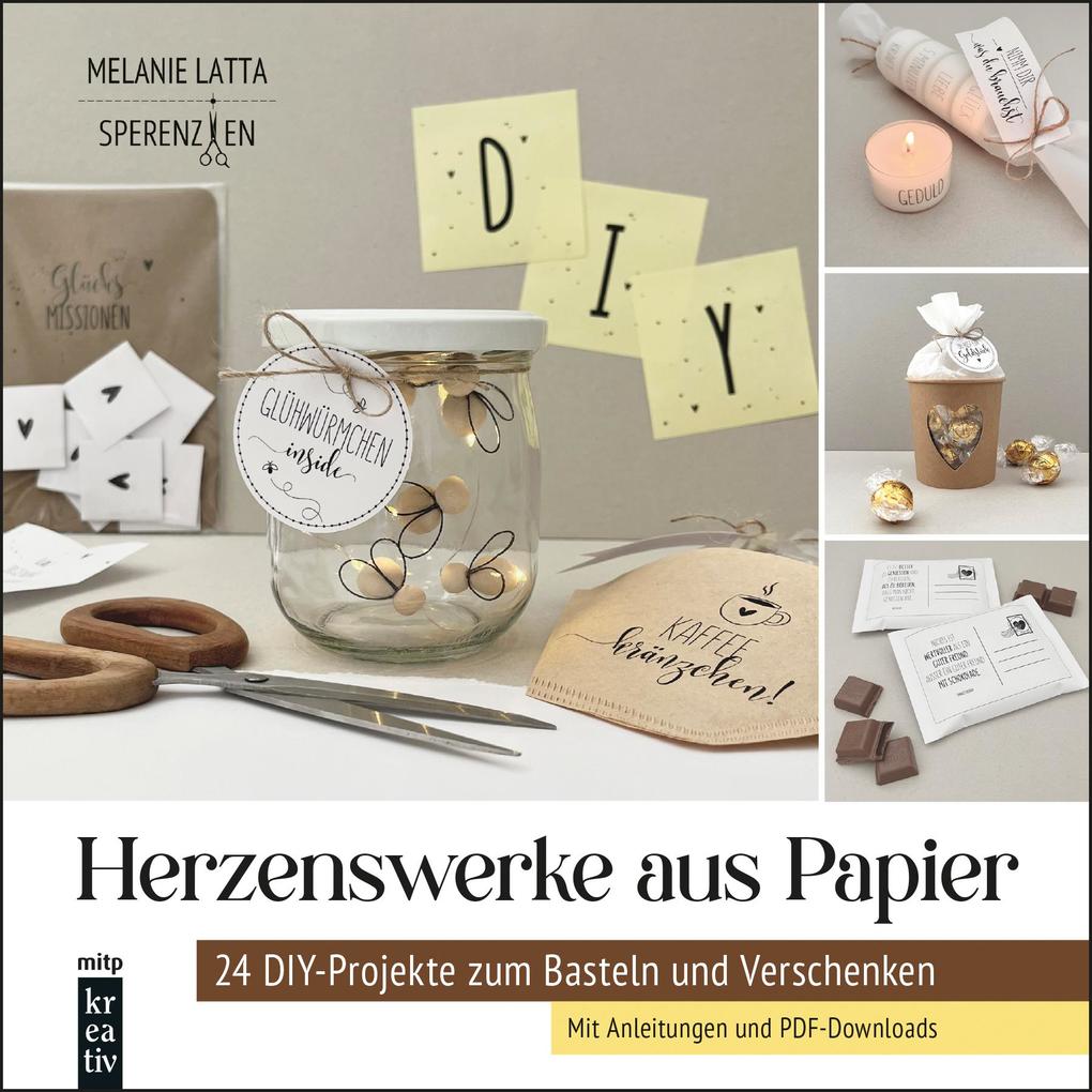 Produktbild: Herzenswerke aus Papier | Melanie Latta