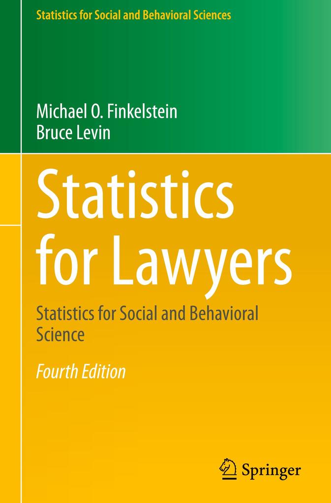 Produktbild: Statistics for Lawyers | Michael O. Finkelstein, Bruce Levin