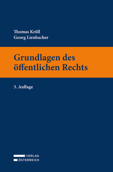 Produktbild: Grundlagen des öffentlichen Rechts | Thomas Kröll, Georg Lienbacher