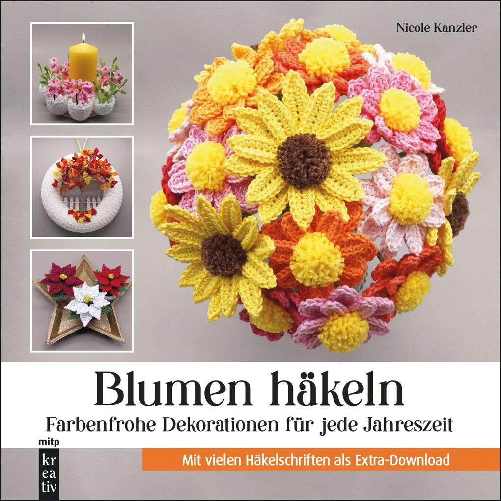 Produktbild: Blumen häkeln | Nicole Kanzler