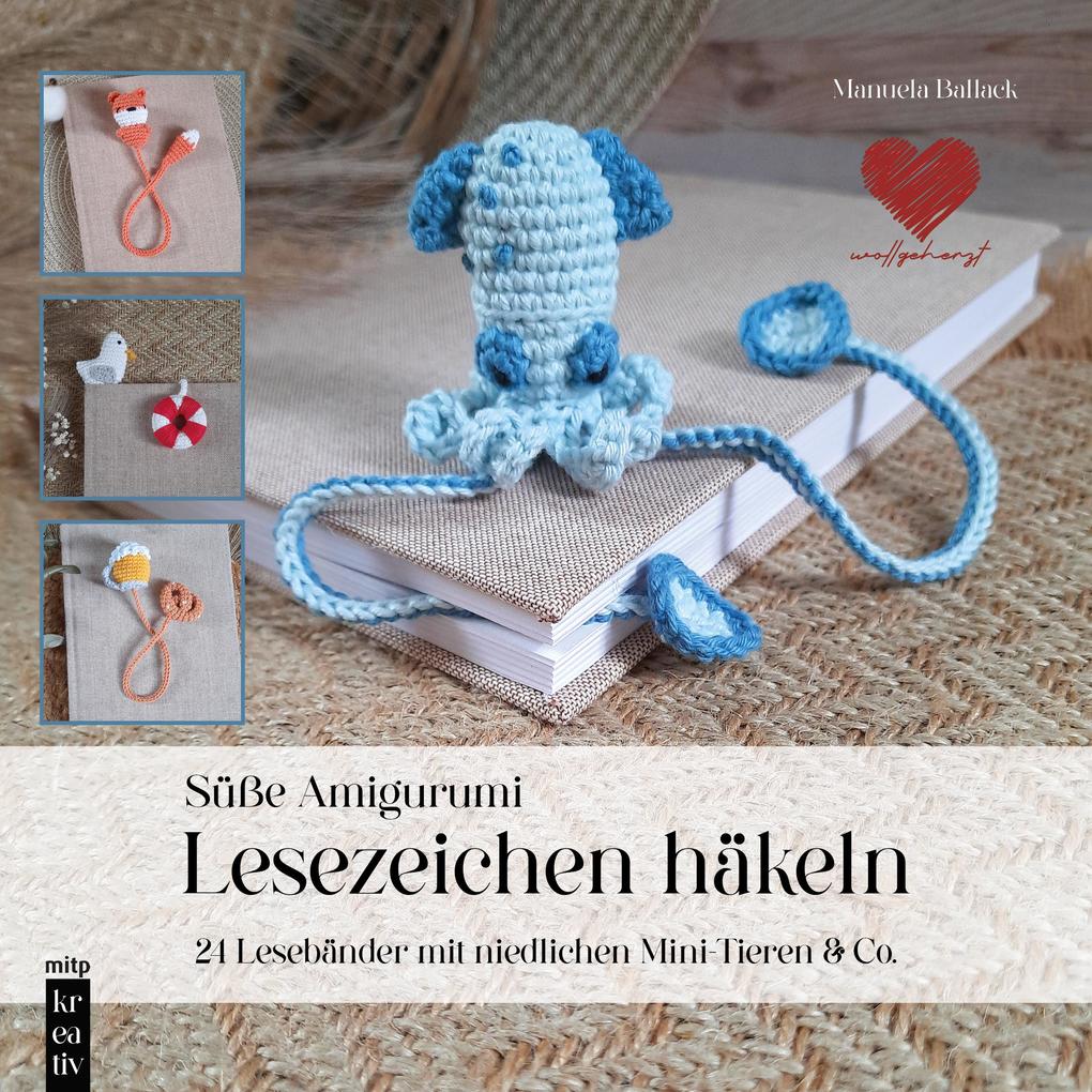Produktbild: Amigurumi-Lesezeichen häkeln | Manuela Ballack