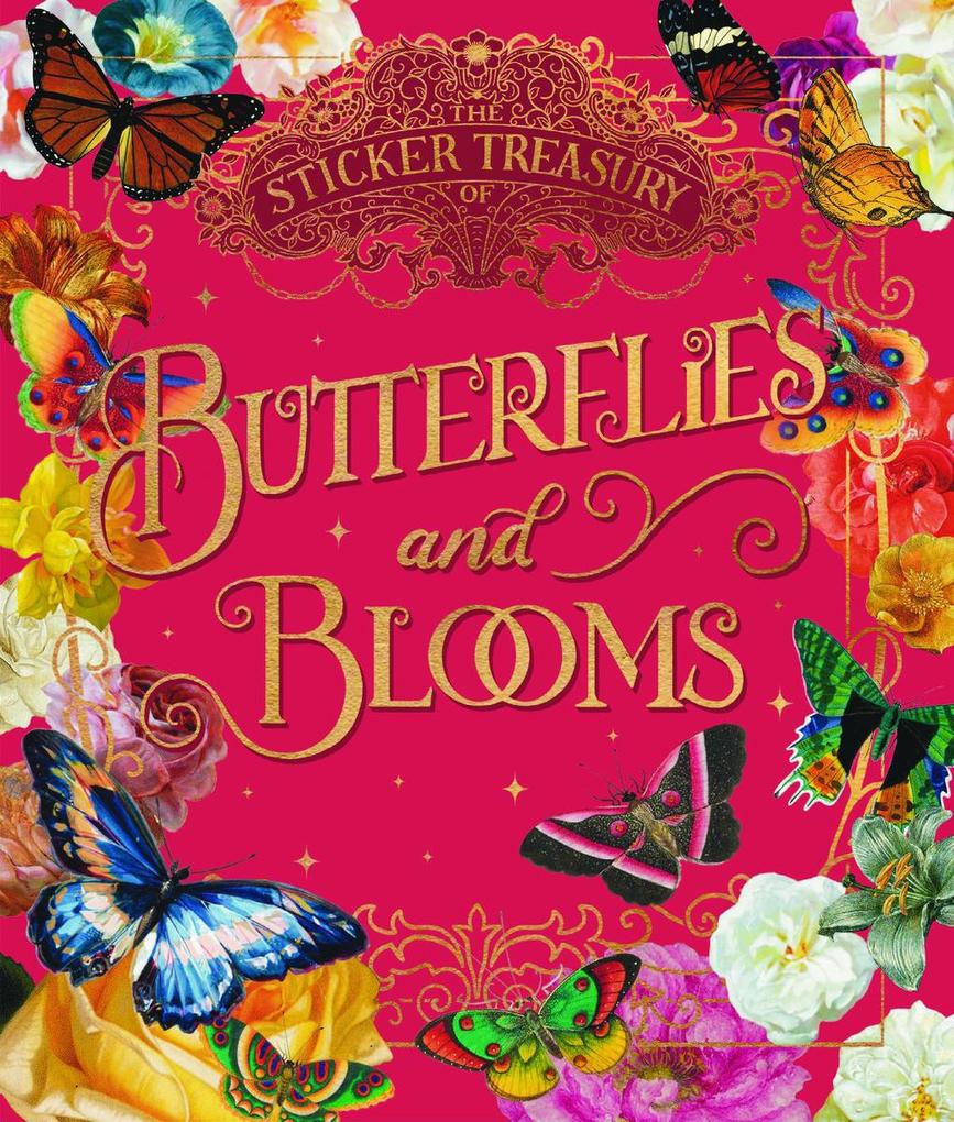 Produktbild: The Sticker Treasury of Blooms and Butterflies