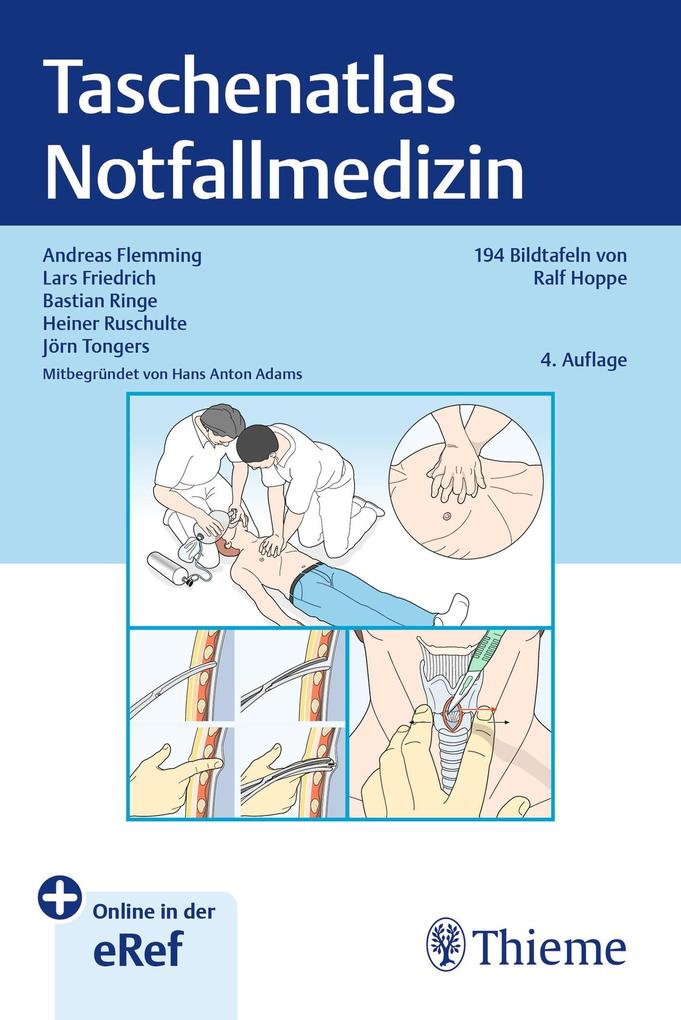Produktbild: Taschenatlas Notfallmedizin | Andreas Flemming, Lars Friedrich, Bastian Ringe, Heiner Ruschulte, Jörn Tongers