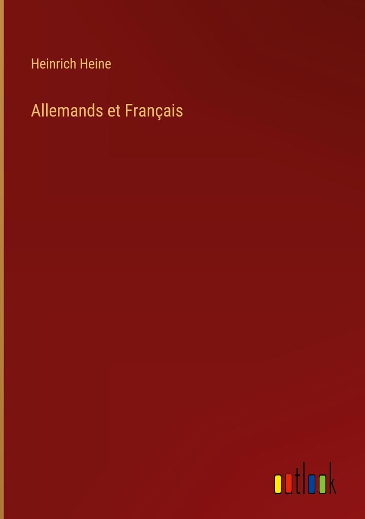 Produktbild: Allemands et Français | Heinrich Heine