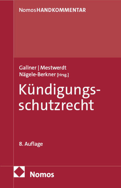 Produktbild: Kündigungsschutzrecht