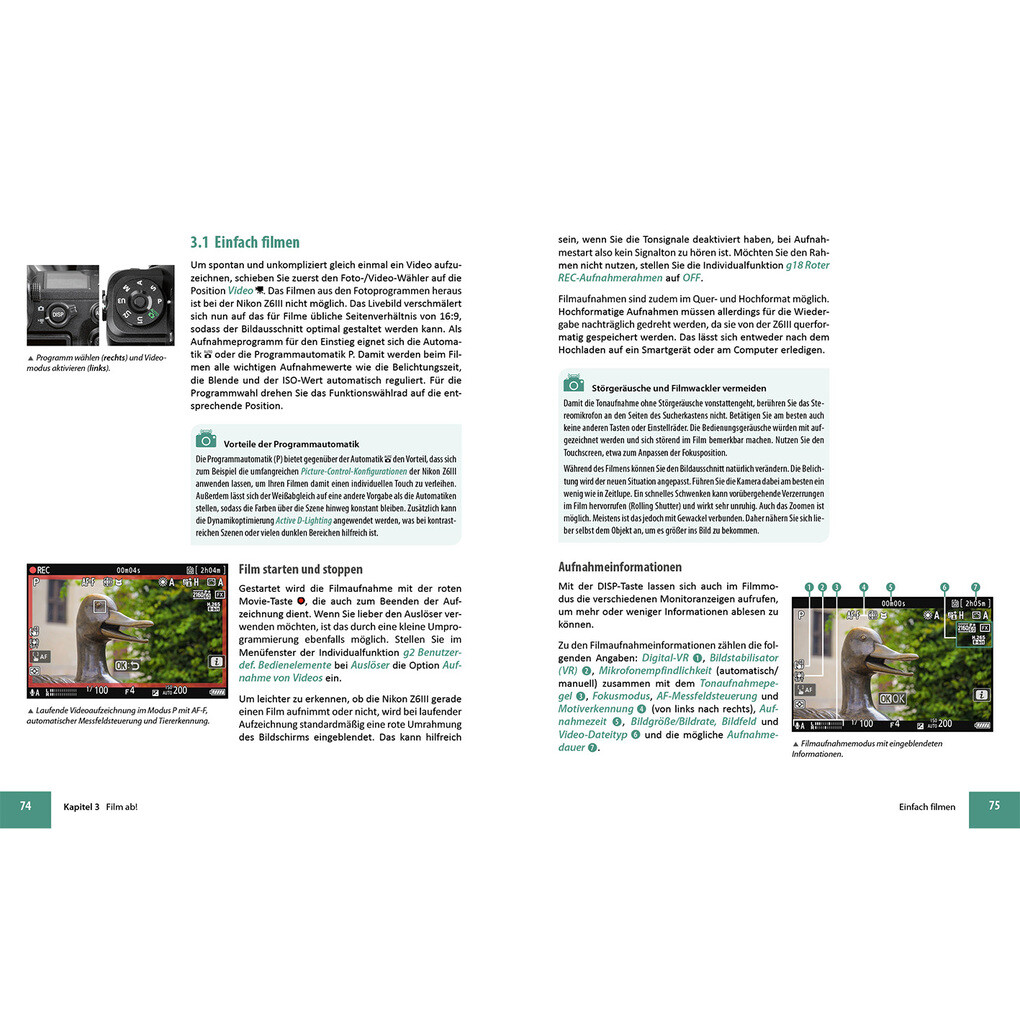 Weitere Ansicht: Nikon Z6III: Das umfangreiche Praxisbuch zu Ihrer Kamera | Dr. Kyra Sänger, Dr. Christian Sänger, Kyra Sänger
