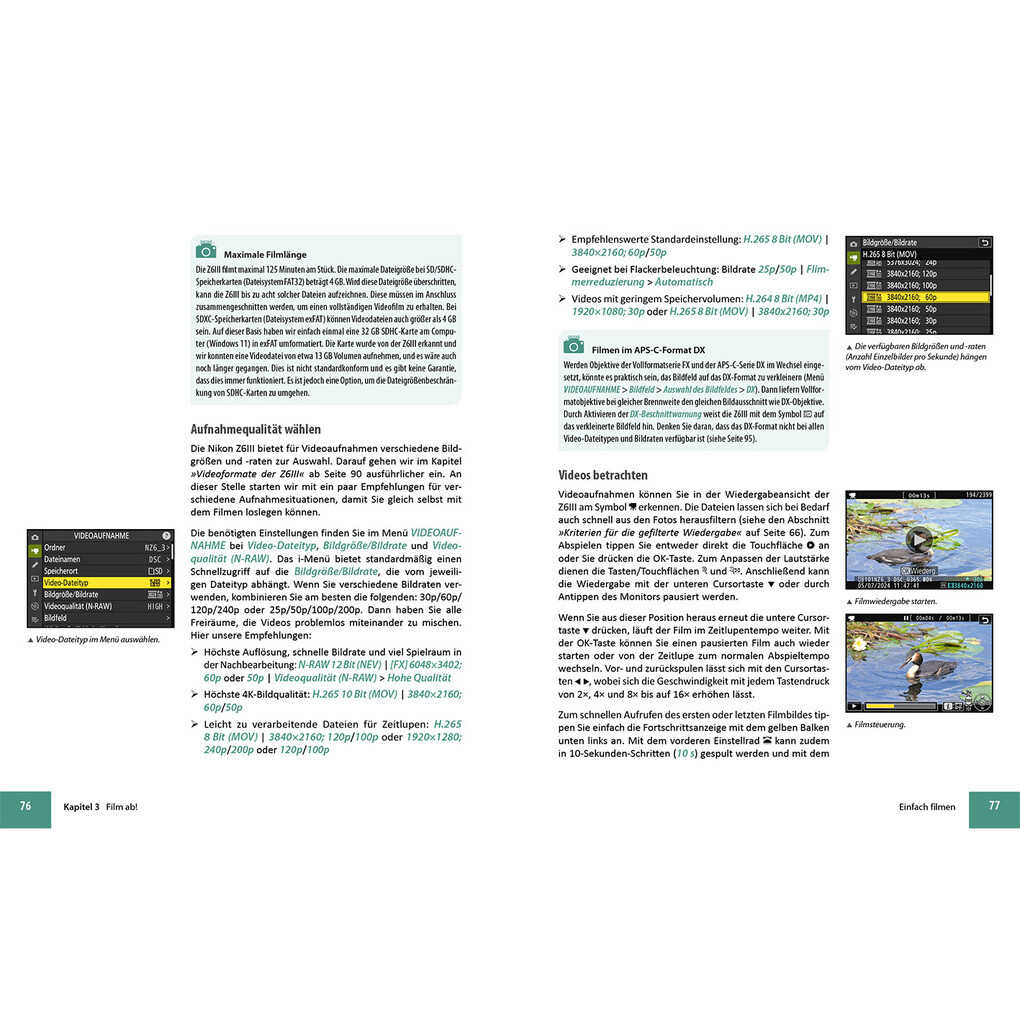 Weitere Ansicht: Nikon Z6III: Das umfangreiche Praxisbuch zu Ihrer Kamera | Dr. Kyra Sänger, Dr. Christian Sänger, Kyra Sänger