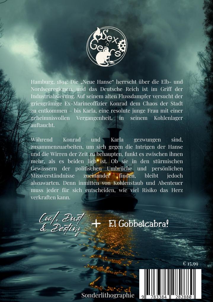 Weitere Ansicht: Coal, Dust & Destiny: Eine norddeutsche Steampunk Romanze | Simon van de Loo, Franzi van de Loo, Tris Khaylen