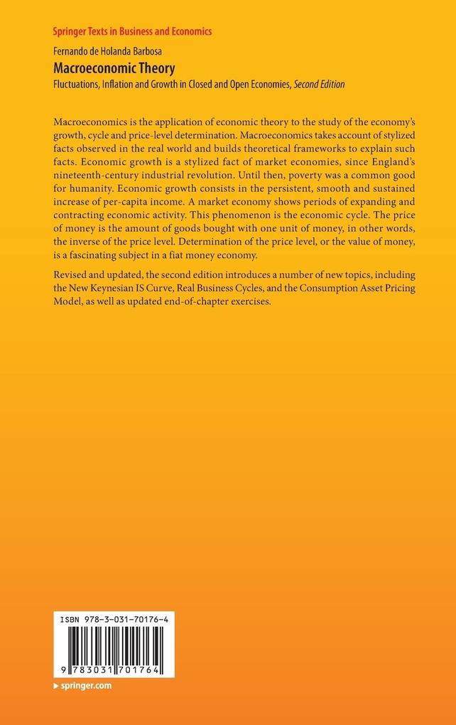 Weitere Ansicht: Macroeconomic Theory | Fernando de Holanda Barbosa