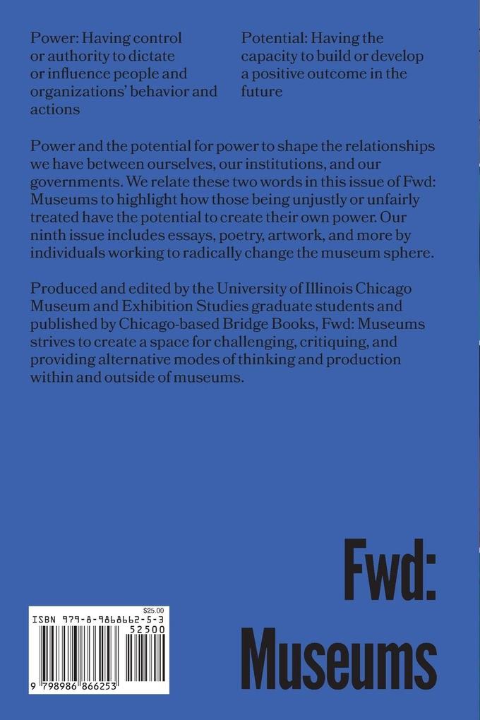 Weitere Ansicht: Fwd Museums 2024 - Power / Potential (Alternate Cover)